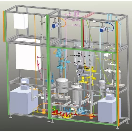 ILUDEST® Automated Distillation System DN20, for Continuous High Pressure Operation